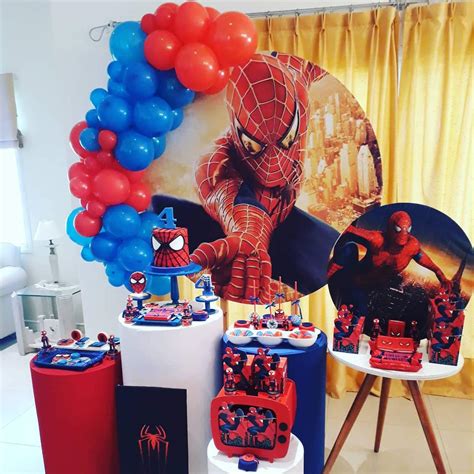 Spider Man Birthday Party Ideas Photo 1 Of 15 Catch My Party