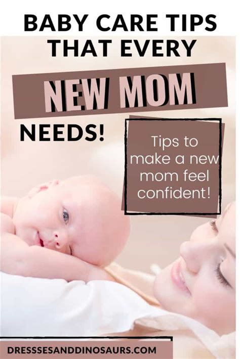 Newborn Baby Care Tips For New Moms Dresses And Dinosaurs