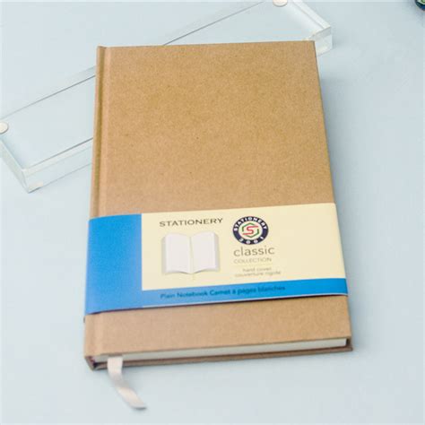 Cheap Custom Kraft Paper Blank Diary Notebook Printing Buy Kraft