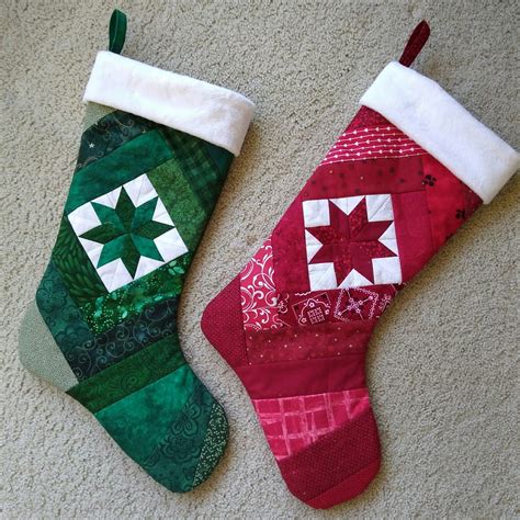 Canuck Quilter Twice Turned Christmas Stocking Tutorial