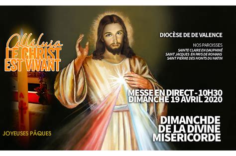 190420 Dimanche De La Divine Miséricorde Messe En Direct