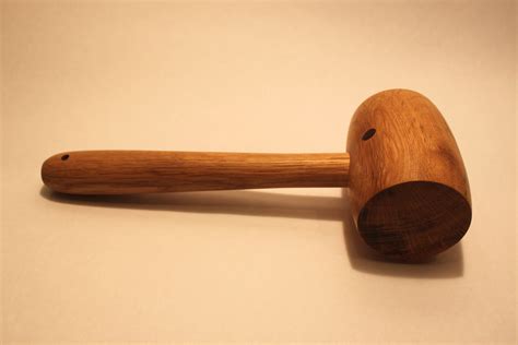 Mallet Oak Mallet With Poplar Pin Finished With Walnut Oi Flickr