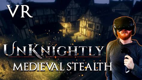 Unknightly: Medieval VR stealth game with multiple movement options