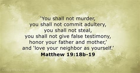 Matthew 1918b 19 Bible Verse