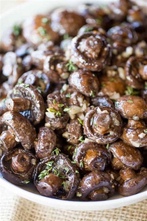 Choose from a smorgasbord of à la carte options or go for the whole feast (with an option of prime rib, turkey, or ham). Roasted Garlic Butter Mushrooms - Dinner, then Dessert
