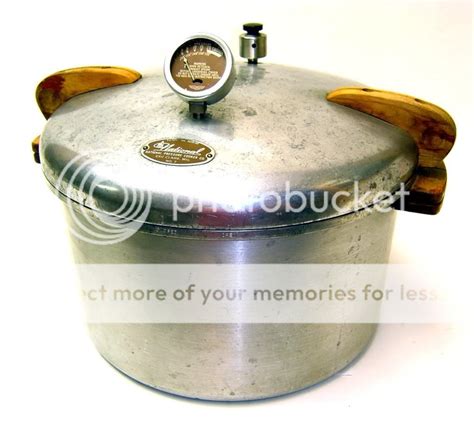 Vintage Canner National 7 Pressure Cooker 16 Quart With Canning Rack