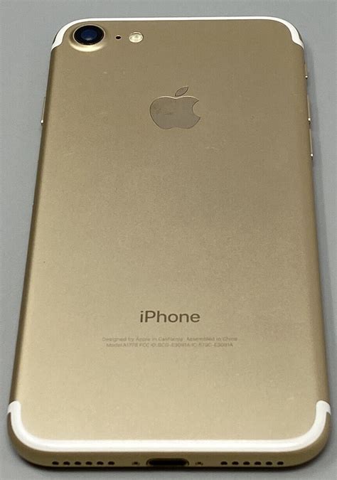 Apple Iphone 7 A1778a1660 128gb Gold Telus Only Fair 888462734868 Ebay