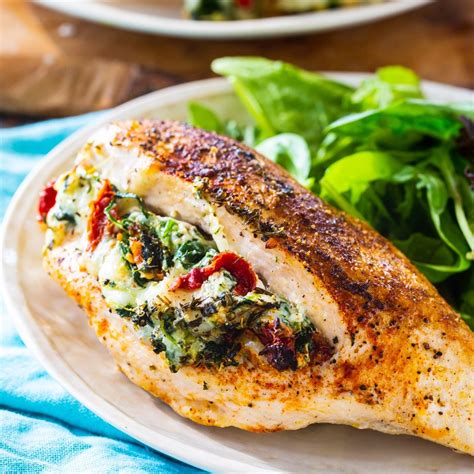 Tuscan Stuffed Chicken Spicy Southern Kitchen