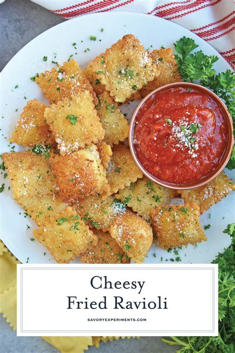 Fried Ravioli Are Fresh Raviolis Lightly Breaded And Flash Fried For A Crunchy Outsi Dinner