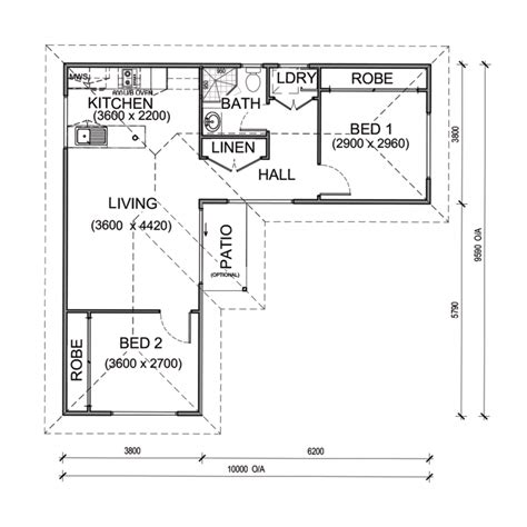 There are a lot of developments that have 50 foot wide lots, and the easements we selected some of our most popular narrow width house plans and featured them here. Granny Flats (With images) | Granny pods floor plans