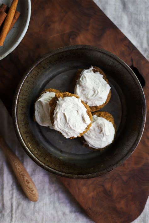 Pumpkin Cookies With Brown Butter Cream Cheese Icing Golden Barrel