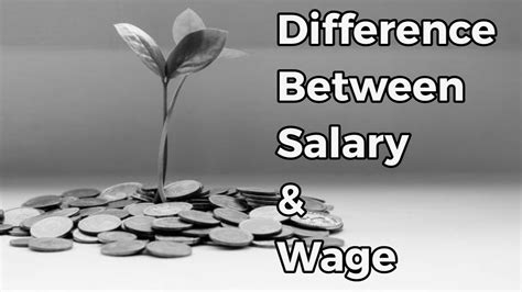 Meaning And Difference Between Salary And Wage Bscholarly