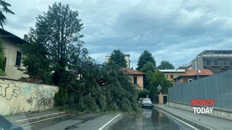 Temporale Oggi Monza Brianza Luglio Grandine