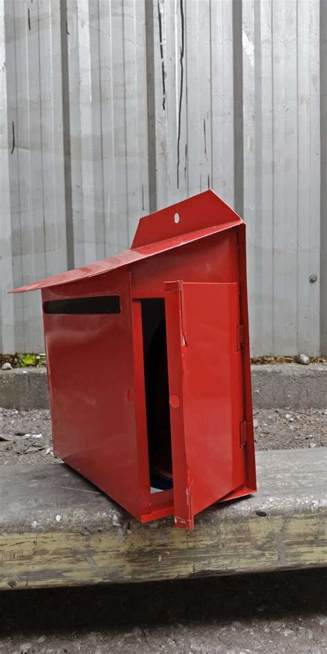 Masih tidak dapat di kesan. Metallogy Metal Red Post Letter Box/ Metal Mail Box/ Peti ...