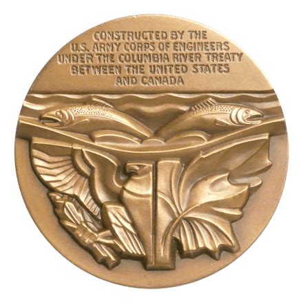 Libby Dam Dedication Medal By Albert Wein Medallic Art Collector