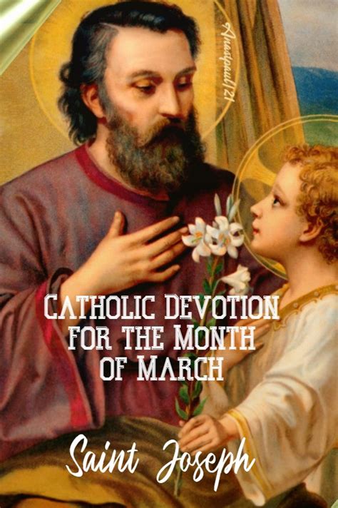 March The Month Of Saint Joseph Reblog The Elloe Recorder