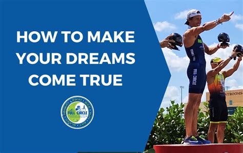 How To Make Your Dreams Come True Full Circle Coaching