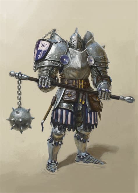 Artstation Knight Hogoul Kim Armor Knight Knight Heavy Armor