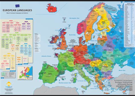 European Languages Carte Des Langues Deurope Eurominorityeu