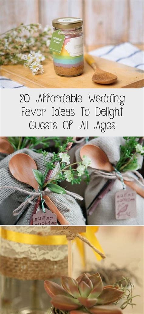 20 Affordable Wedding Favor Ideas To Delight Guests Of All Ages