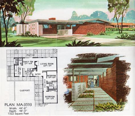 Untitled Mid Century Modern House Plans Mid Century Modern House