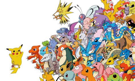 1st Generation Pokémon Wallpaper 39423803 Fanpop