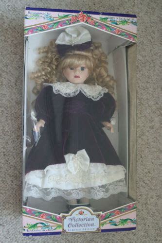 1997 Melissa Jane Victorian Collection Limited Edition Porcelain Doll