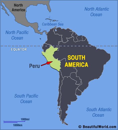 Map Of Peru Facts And Information Beautiful World Travel Guide