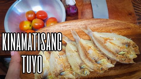 Kinamatisang Tuyo Dried Fish Filipino Recipe Lutong Bombero Youtube