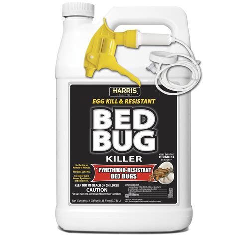 harris toughest bed bug killer liquid spray with odorless and non staining extended residual