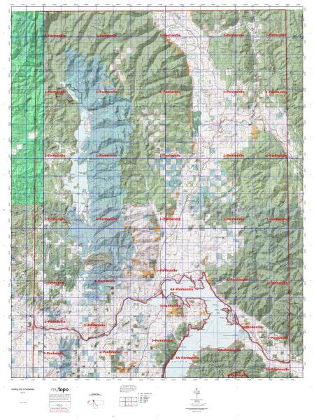 Idaho Hunting Unit 1 Panhandle Topo Maps Huntersdomain