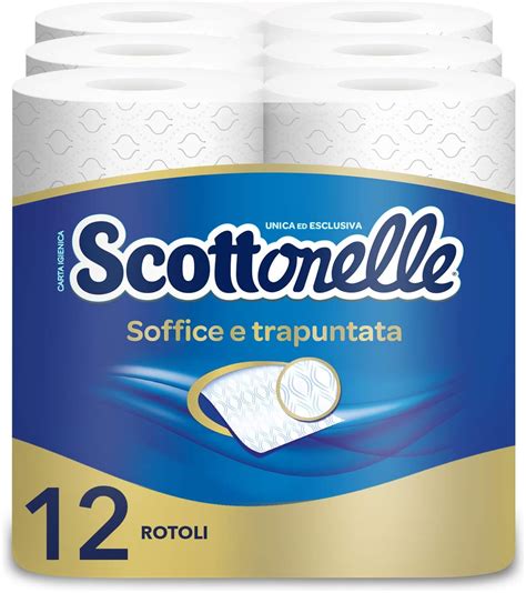 Scottonelle Carta Igienica Soffice E Trapuntata Confezione Da 12