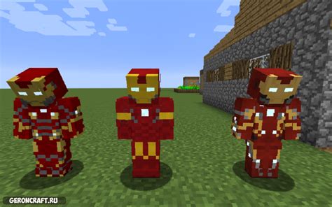 Minecraft Iron Man Mark 85 Addon Ferfishing