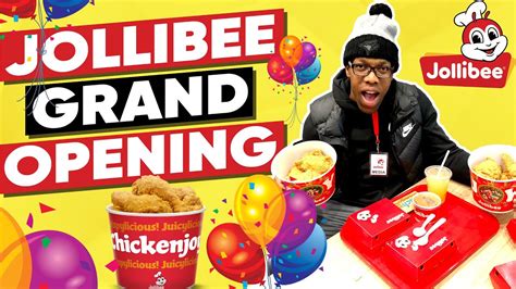 Jollibee Grand Opening In Canada Youtube