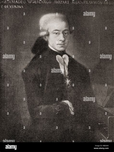 Wolfgang Amadeus Mozart 1756 1791 Fotografías E Imágenes De Alta