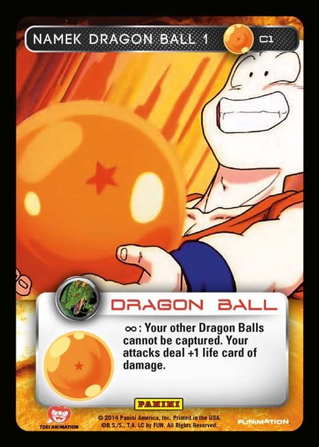 The creators of them on earth was first kami and then dende. Namek Dragon Ball 1 DBZ TCG Card Text, Data, and Image ...