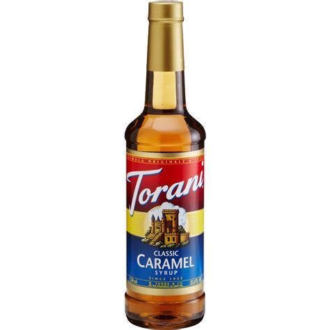 Torani Caramel Classic Syrup 750ml Tannex