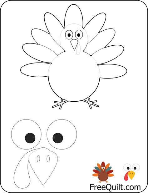 25 Free Printable Turkey Templates Printabulls Printable Thanksgiving