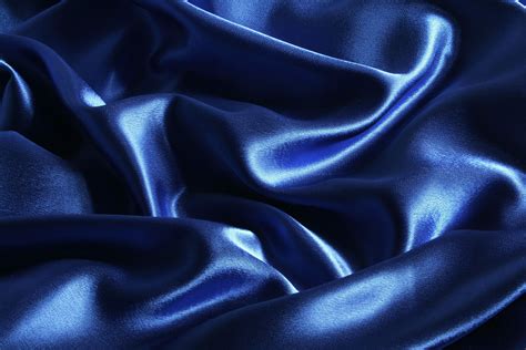 Silks Wallpaper Синие ткани Ткань Атлас