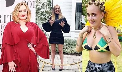 Adele Weight Loss Transformation Secrets Adele Before And After