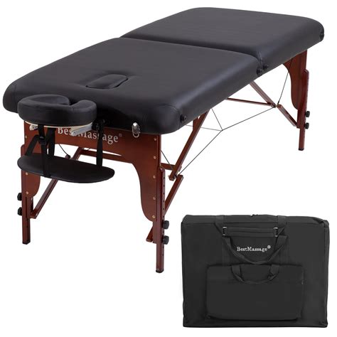 Buy Portable Massage Table Massage Bed SPA Bed Height Adjustable 2 Fold