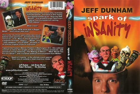 Jeff Dunham Spark Of Insanity 2007 R1 Dvd Cover Dvdcovercom