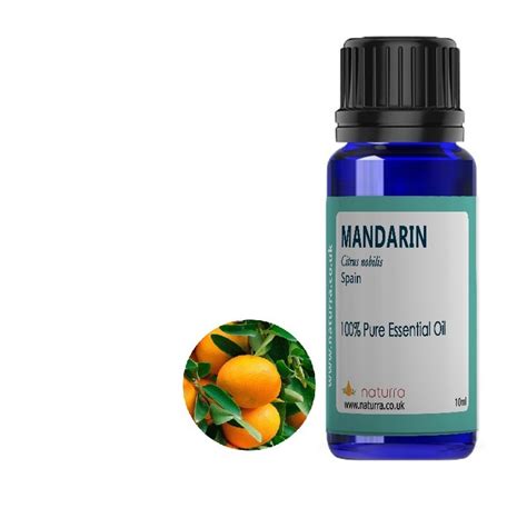 Mandarin Essential Oil Citrus Nobilis Naturra
