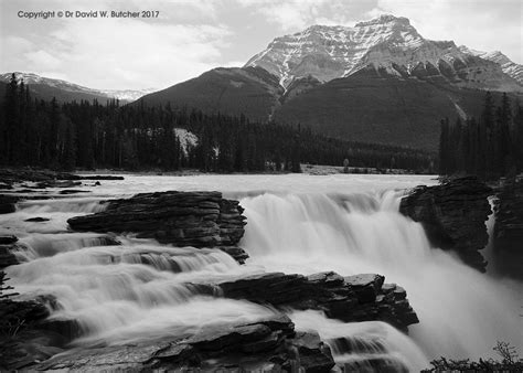 Icefield Parkway Athabasca Falls And Mount Kerkeslin Canada Dave