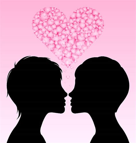 Best Lesbians Kissing Illustrations Royalty Free Vector Graphics