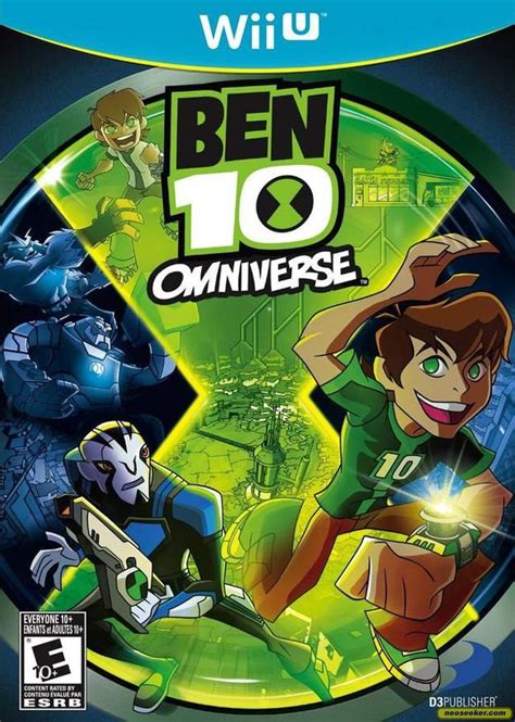 Ben 10 Omniverse Wii U Front Cover