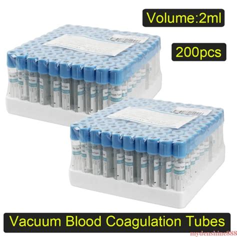 X Vacuum Blood Collection Tubes Ml Sodium Buffered Citrate