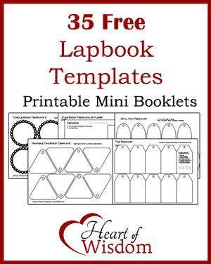 Lapbook vorlagen pdf kostenlos : Free Lapbook Mini Book Templates | Mini booklet, Lap book ...