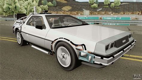 DeLorean DMC 12 Back To The Future Para GTA San Andreas