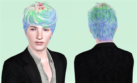 Cazy`s Per Sempre Hairstyle Retextured By Porcelain Sims 3 Hairs